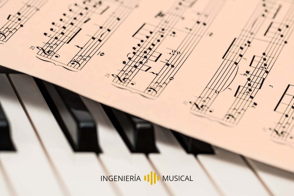 piano notacion pentagrama teoria basica de la musica ingenieria musical